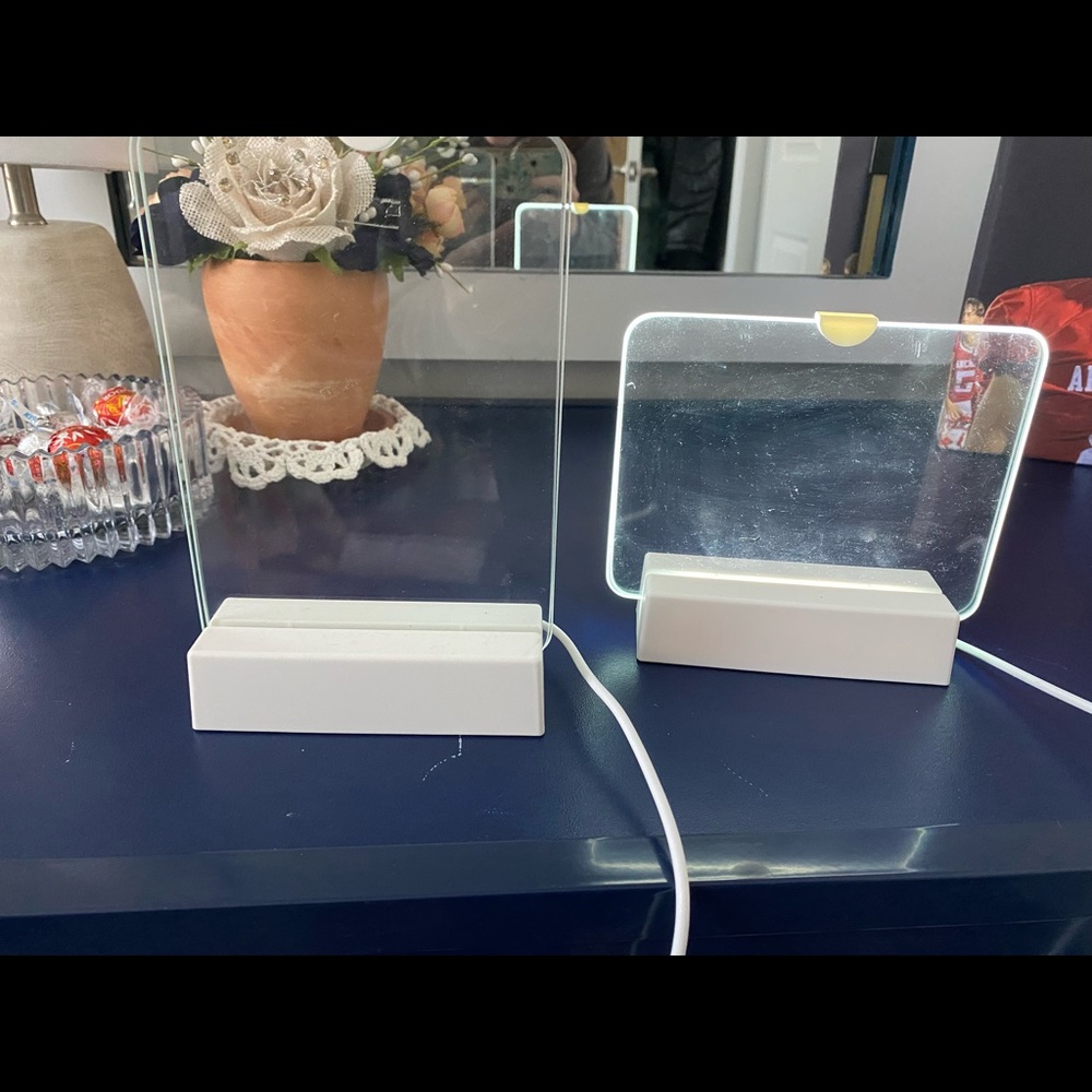 Light up picture frames